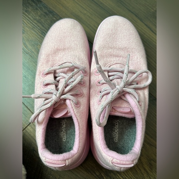 allbirds Women's Wool Runner Mizzles in Buoyant Pink (Size 9) - Picture 6 of 12
